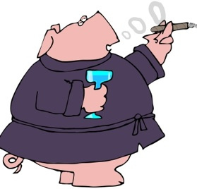 Smoking Pig