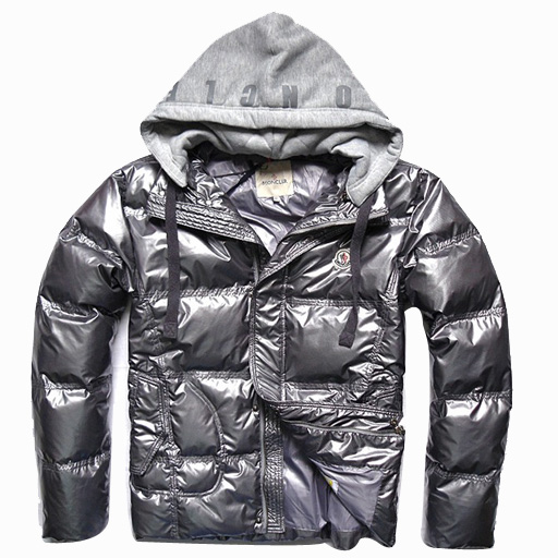 Men Moncler Jackets Demountable Type Sliver