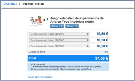 compra con modelos